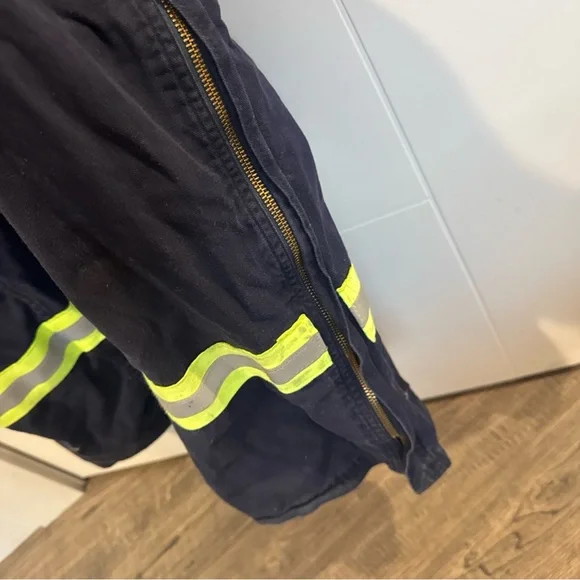 CARHARTT Fr Coveralls Mens Sz 3XL Reg. Workwear Hi Vis Flame Resistant 391-20 - Picture 6 of 13